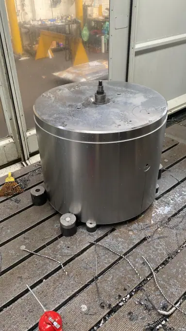 Componente cilindrico lavorato
